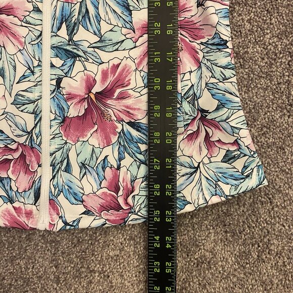 Tommy Bahama Active Women's Full Zip Jacket Floral Zipped Pockets Size XS NWT - Picture 9 of 13